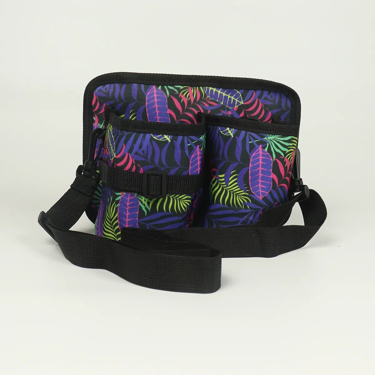 Dual Water Bottle Carrier Bag – Printed Polyester | Outdoor & Running