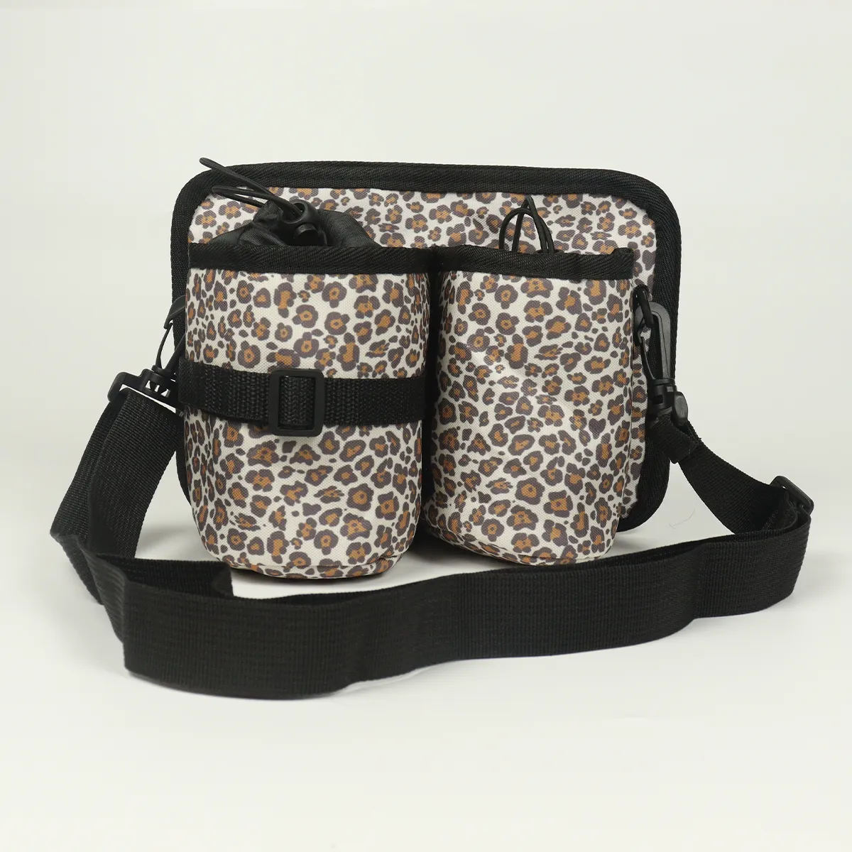 Dual Water Bottle Carrier Bag – Printed Polyester | Outdoor & Running photo 2