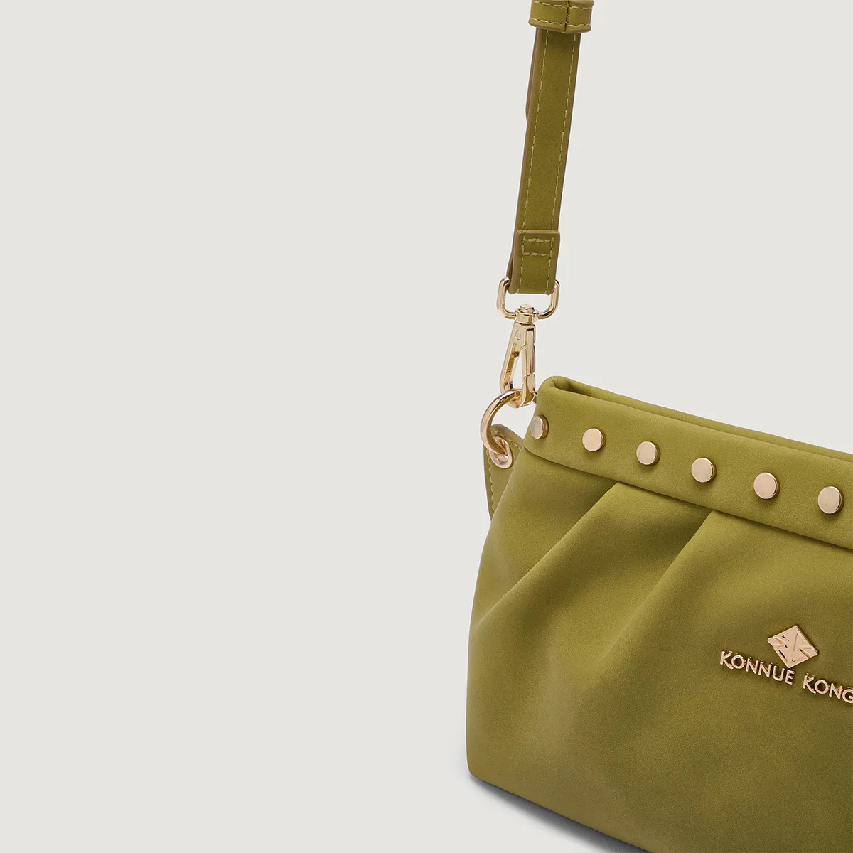 Women's Croc-Embossed Square Crossbody Bag – PU Leather photo 4