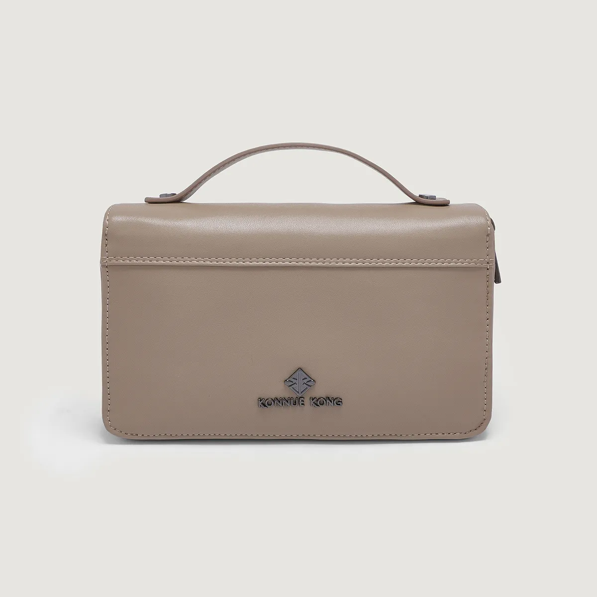 Women's Zip-Around Clutch Organizer Bag – PU Leather